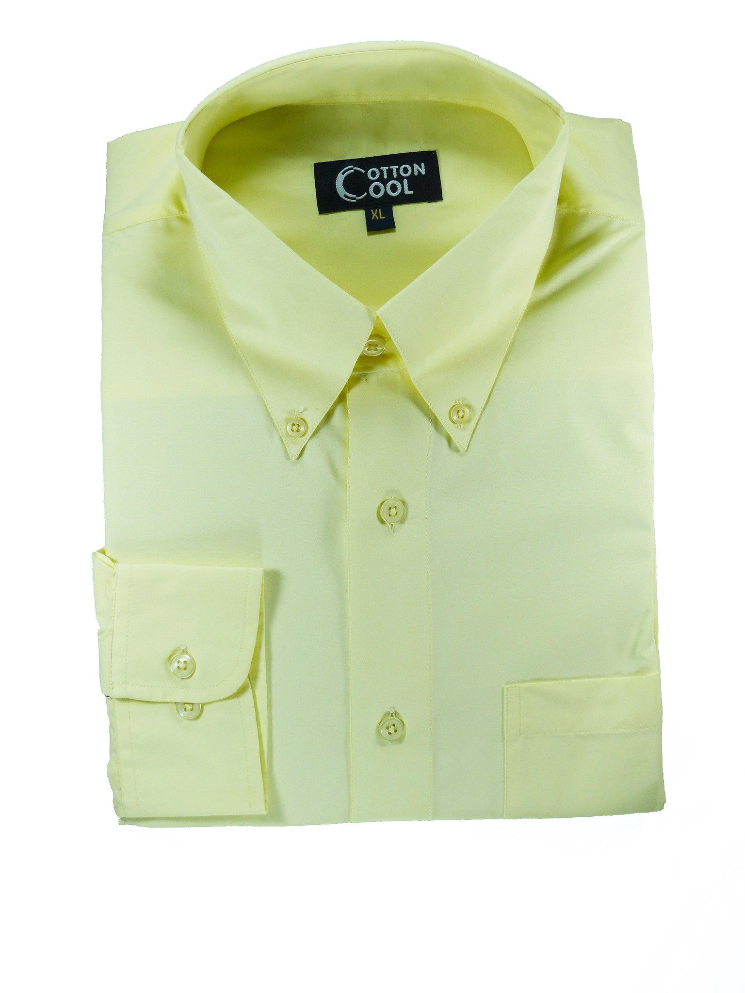 Slim Fit Button-Down Collar Long Sleeve Shirt, Classic I Solid - Light Cotton Cool Slim Fit Button-Down Collar Long Sleeve Shirt, Classic I Solid - Light Cotton Cool
