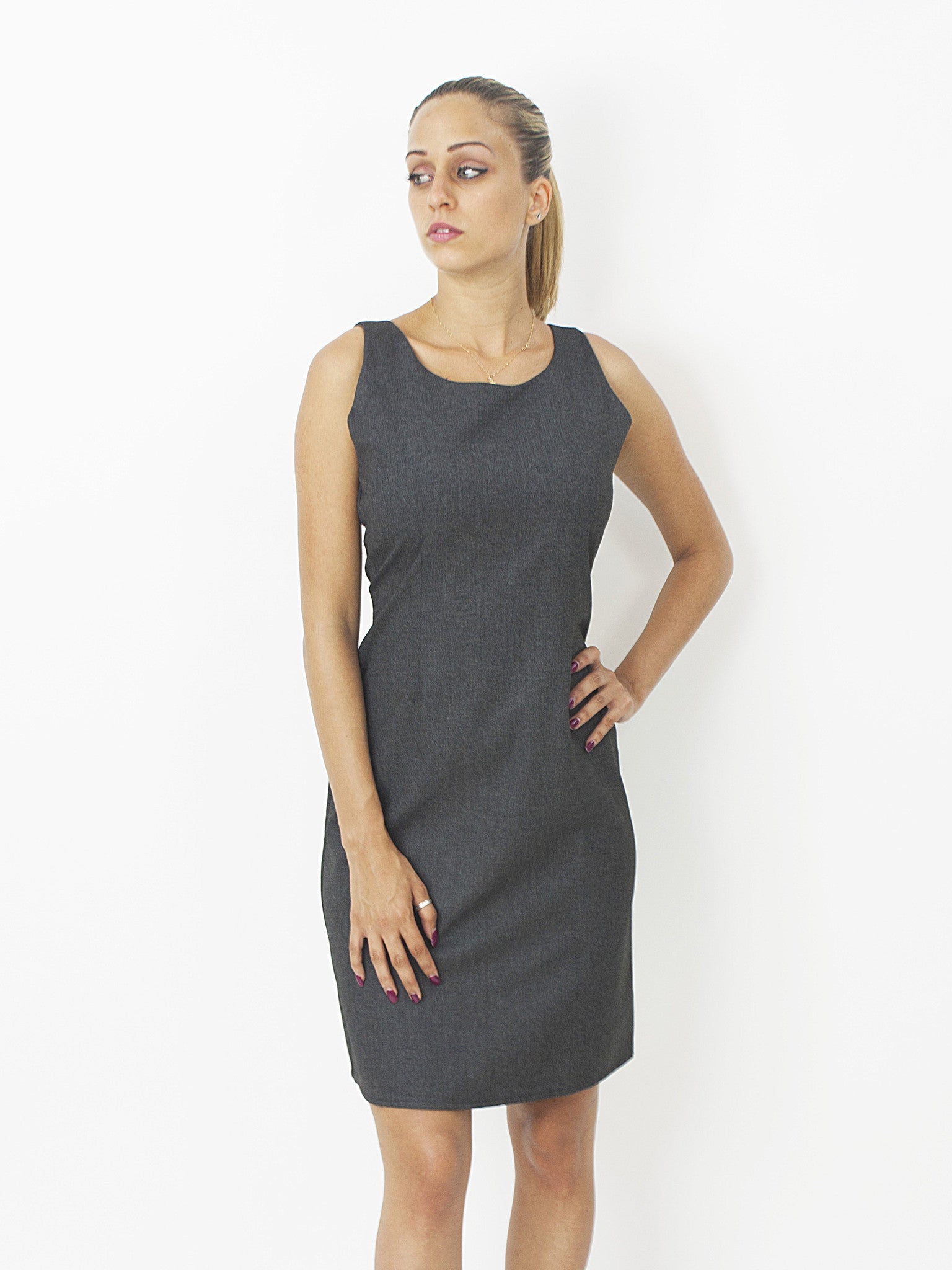 casual cotton sheath dress Cotton Sheath Dresses